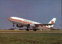 Un Premier Airbus Pour Tunis Air Postcard