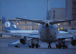 Sabena Belgian World Airlines Aircraft Postcard Postcard