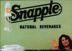 Snapple Natural Beverages Postcard