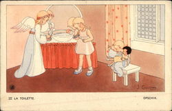 La Toilette Postcard