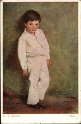 Bubi by W.V. Krausz Children Postcard Postcard