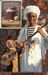 Musicians in Cairo, Egypt Postcard