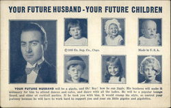 Your Future Husband - Your Future Children Comic, Funny Postcard Postcard