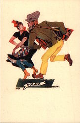 Polka Postcard