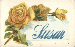 Susan Names Postcard Postcard