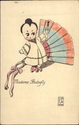 Madame Butterfly Postcard