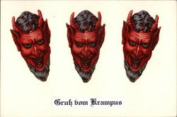 Gruk vom Krampus Postcard