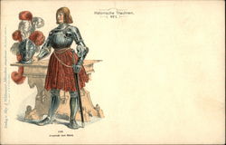 Knight in Armor Postcard