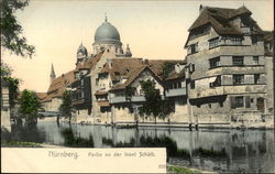 Partie an der Insel Schutt Postcard