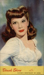 Dinah Shore, Victor's Sweetheart of Song Women Postcard Postcard