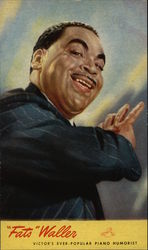 "Fats" Waller Performers & Groups Postcard Postcard