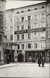 Mozart's Geburtshaus Postcard