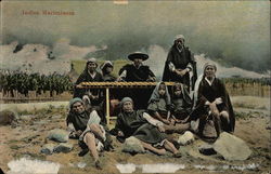 Indian Marimberos Music Postcard Postcard