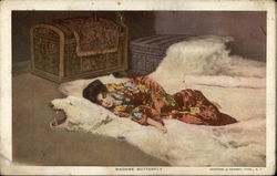 Madame Butterfly Music Postcard Postcard