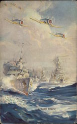 US Task Force Military Postcard Postcard