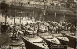 Ships lined up in the Marina. Boats, Ships Postcard Postcard