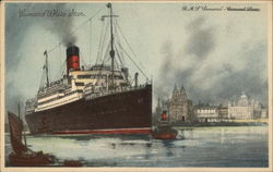 Cunard White Star - RMS "Samoria" Postcard