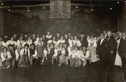 Group Of Men And Women At A Party - Polka? Germany Postcard Postcard