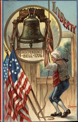 Liberty - Independence Bell 1776 - United States Postcard