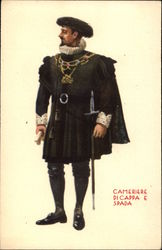 Chamberlain of Cape and Sword Postcard