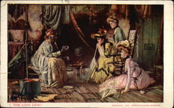 "The Love Drop" - Old Black Woman & Beautifully Dressed Ladies Postcard