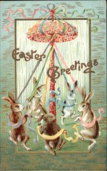 Easter Greetings Postcard