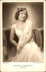 Marta Eggerth, Odeon Postcard