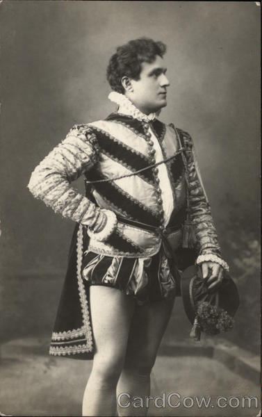 Man in Elizabethan Costume Actors