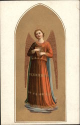 Angel Playing the Sistrum Postcard