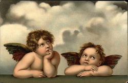 "Angels of the Sistine Madonna" Postcard