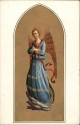 "Angel in Prayer" Postcard