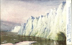 The Arctic Regions: The Humboldt Glacier, North Greenland Tuck's Oilette Series Postcard Postcard