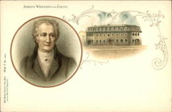 Johann Wolfgang von Goethe Men Postcard Postcard