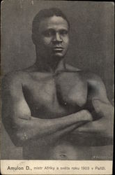 Amulon D - "Master of Africa" - Circa 1903 Postcard Postcard