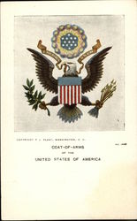 Coat-of-Arms of the United States of America Postcard