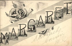 Margaret Names Postcard Postcard