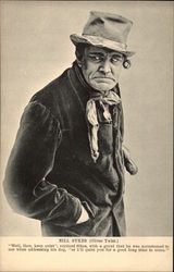 Photograph of Bill Sykes from "Oliver Twist" Actors Postcard Postcard