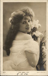 Miss Mabel Love Actresses Postcard Postcard