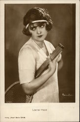 Photograph of Liane Haid in Tennis Attire Actresses Postcard Postcard