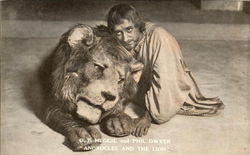 Androcles and the Lion Theatre Postcard Postcard