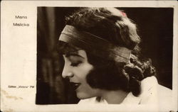 Maria Malicka Actresses Postcard Postcard