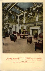 The Louis XVI Grand Salon, Hotel Imperial New York, NY Postcard Postcard