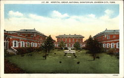 Hospital Group, National Sanatorium Johnson City, TN Postcard Postcard