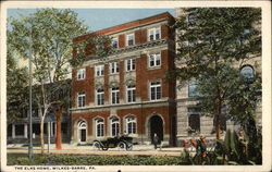 The Elks Home Wilkes-Barre, PA Postcard Postcard