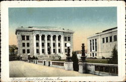 Harvard Medical School Boston, MA Postcard Postcard