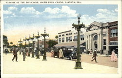 Glimpse of the Esplanade, South from Casino Postcard