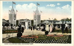 Riverview Park Des Moines, IA Postcard Postcard