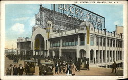 Central Pier Postcard