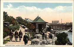 Queen Victoria Park - Rambler's Rest Postcard