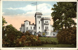 Litchfield Mansion, Prospect Park Brooklyn, NY Postcard Postcard